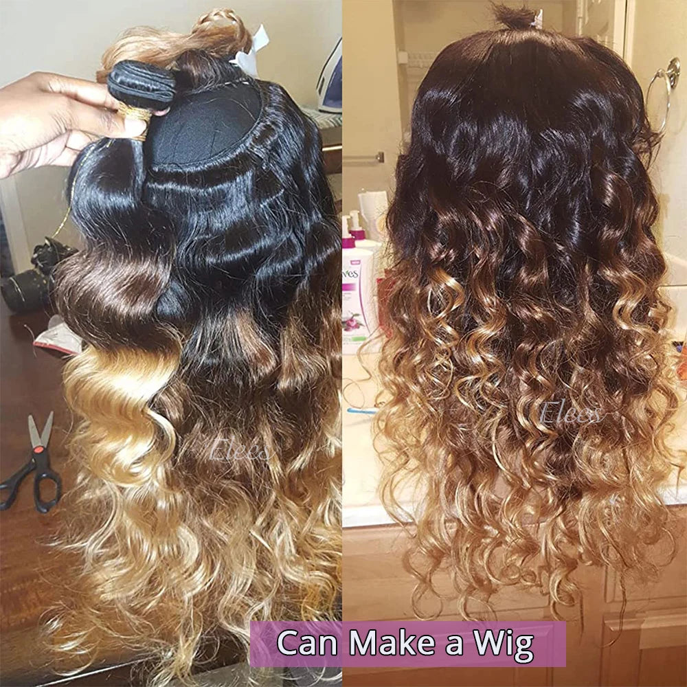 Extensão de Cabelo Ondulado Remy