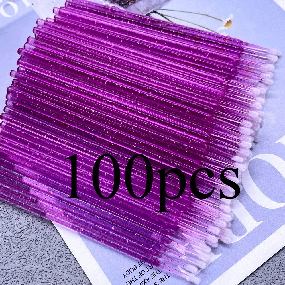 Kit 100 Microescovas para Cílios