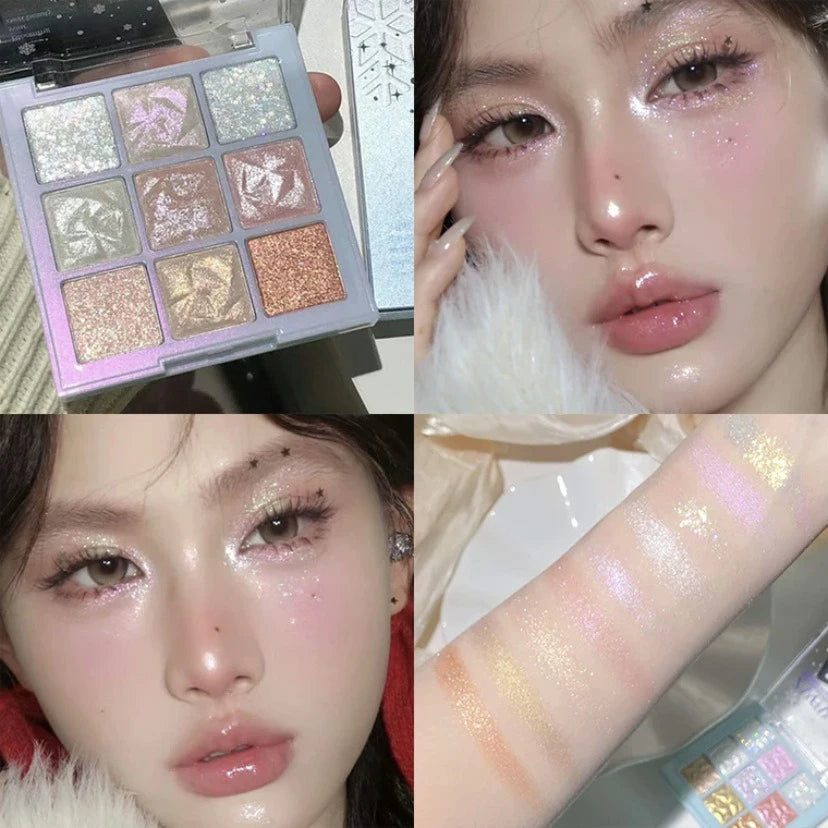 Paleta de Sombras Cintilantes