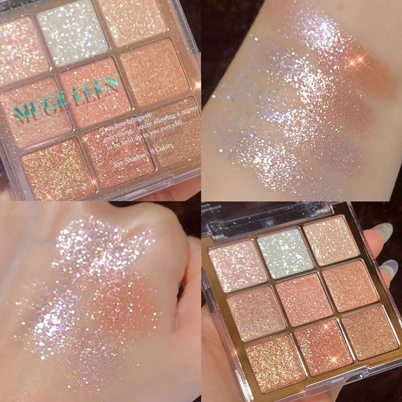 Paleta de Sombras Cintilantes