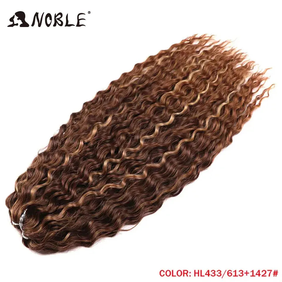 Cabelo Sintético Ondulado para Tranças