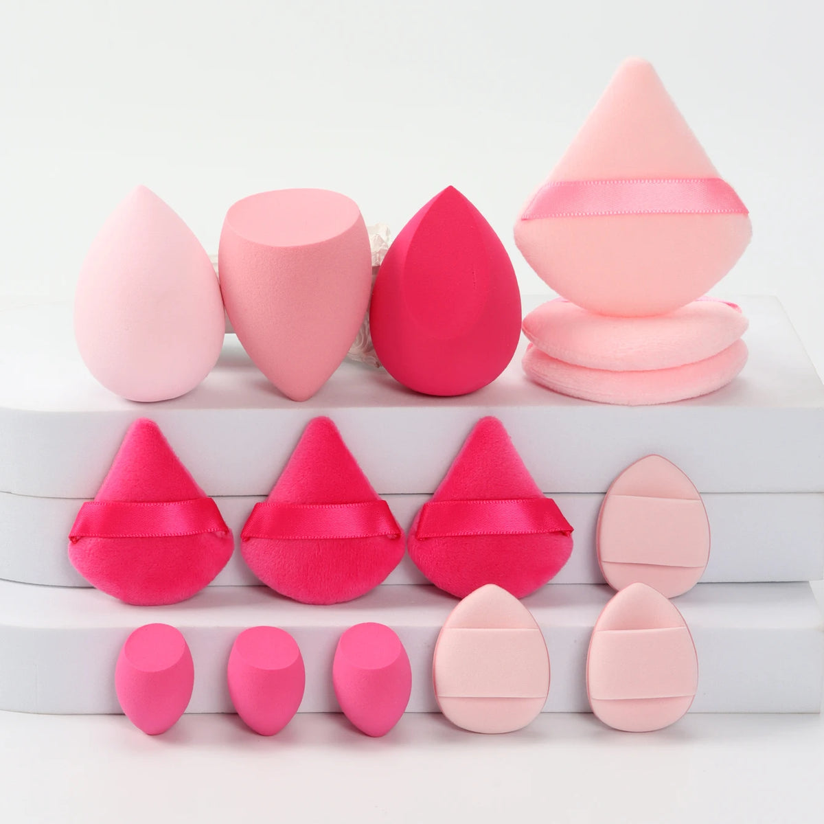 Kit de Mini Esponjas para Maquiagem