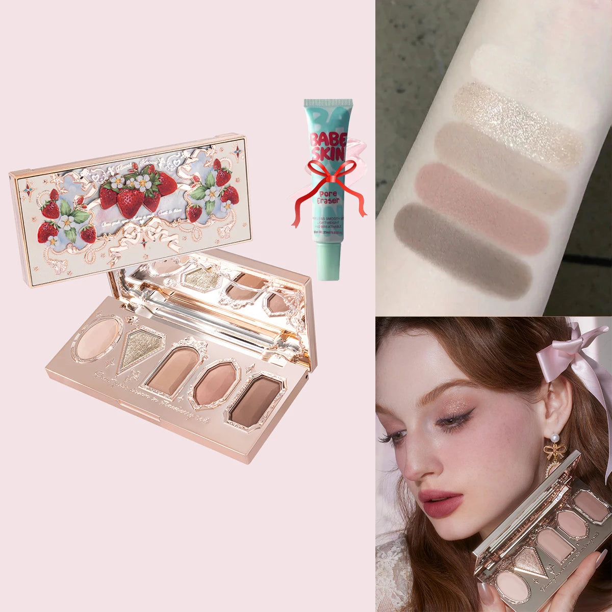 Paleta 6 Sombras Swan Ballet Flower Knows