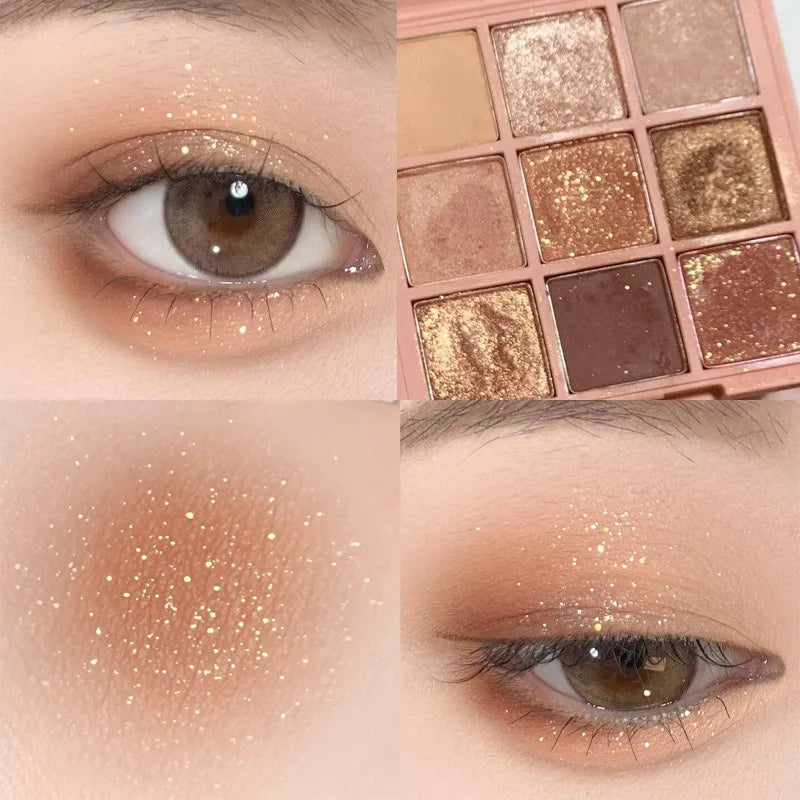 Paleta de Sombras Cintilantes