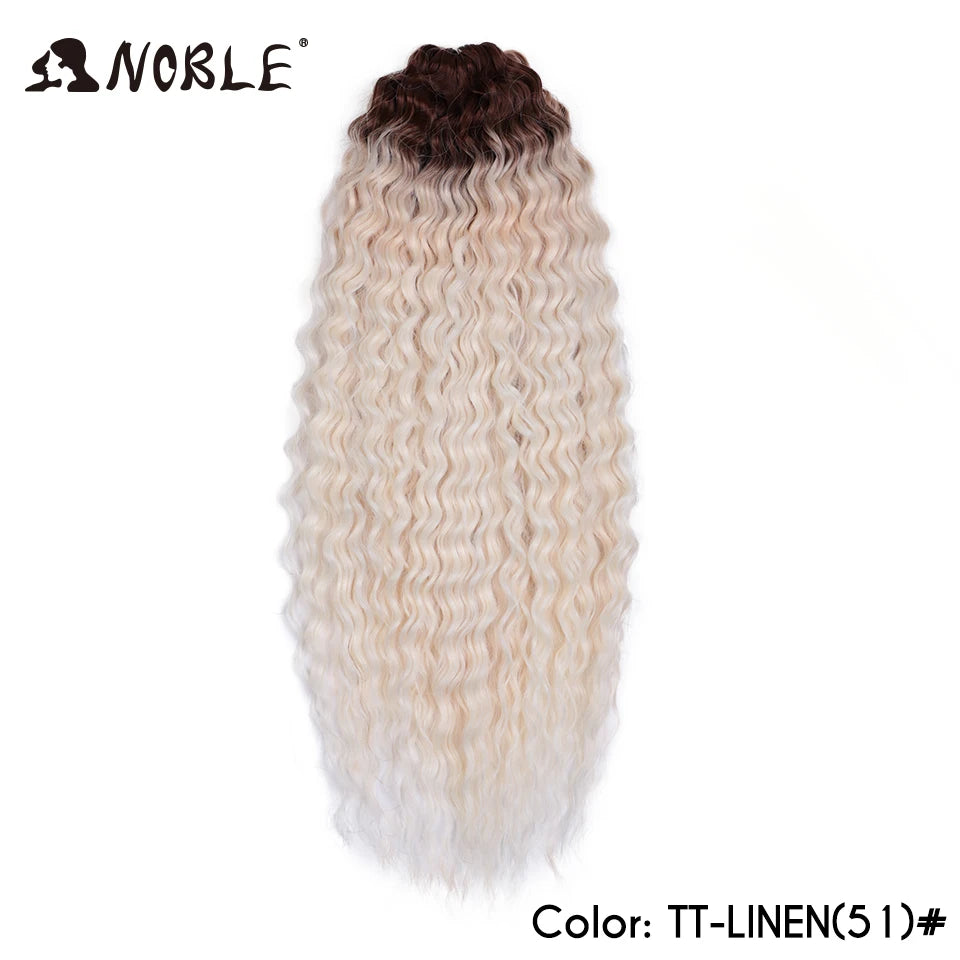 Cabelo Sintético Ondulado para Tranças