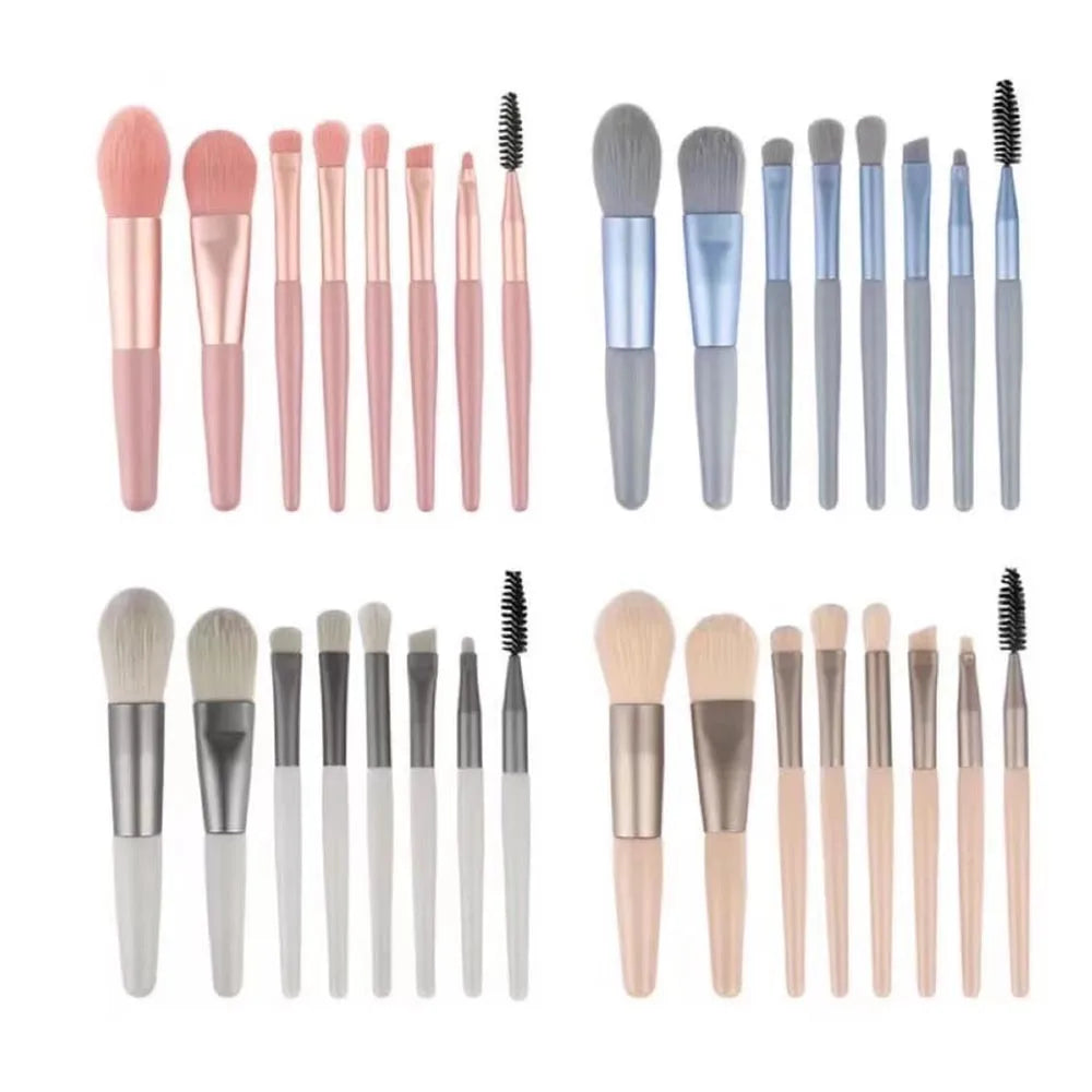 Kit 8 Pincéis com Estojo