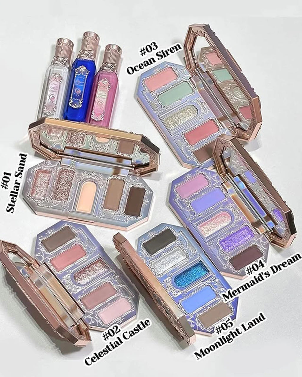 Paleta 6 Sombras Swan Ballet Flower Knows