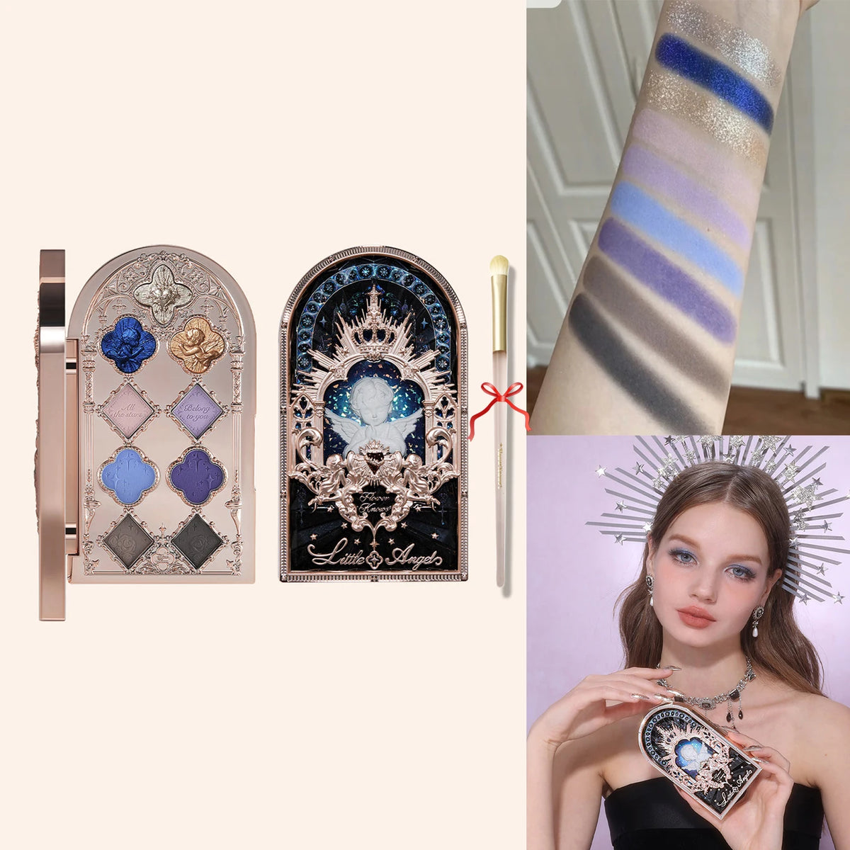 Paleta 6 Sombras Swan Ballet Flower Knows